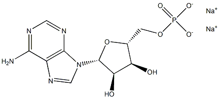 5'-Adenosine monophosphate disodium Struktur