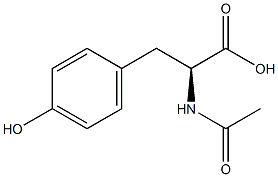 N-ACETYLTYROSINE Struktur