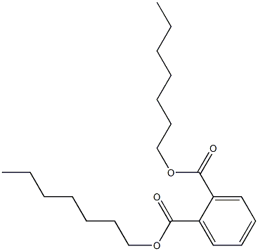 DIHEPTYL PHTHALATE Struktur