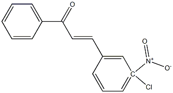 3Nitro-3-ChloroChalcone Struktur