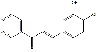 3Hydroxy-4-HydroxyChalcone Struktur