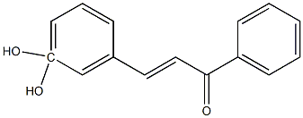 3Hydroxy-3-HydroxyChalcone Struktur