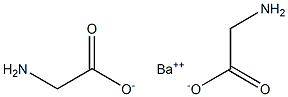 Barium diglycine Struktur