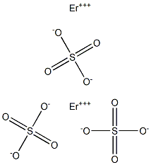 Erbium(III) sulfate Struktur