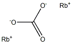 Rubidium carbonate Struktur