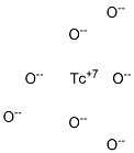 Technetium heptoxide Struktur