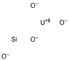 Uranium silicon tetraoxide Struktur