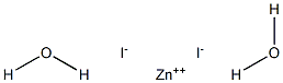 Zinc iodide dihydrate Struktur