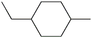 1 -METHYL-4-ETHYLCYCLOHEXANE Struktur