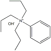 Phenyltripropylammonium hydroxide Struktur