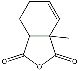 Methyltetrahydrophthalic anhydride curing agent Struktur