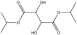 L-tartrate diisopropyl ester Struktur