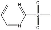 2-methylsulfonyl pyrimidine Struktur