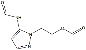 5-Formylamino-1-(2-formyloxyethyl)pyrazole