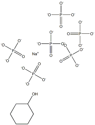 Sodium cyclohexanol hexaphosphate Struktur