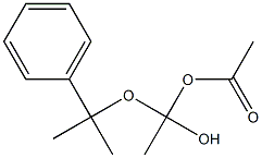 Dimethylbenzyl orthoacetate acetate Struktur