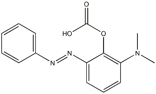 Dimethylaminoazobenzene-o-Carbonate Struktur