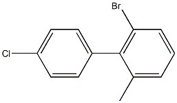 BROMO(4-CHLOROPHENYL)PHENYL METHANE Struktur