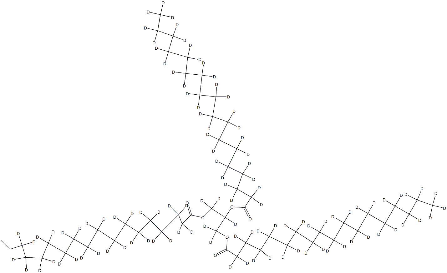 Tristearin-D105 Struktur