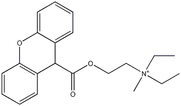 Methanthelinium Struktur