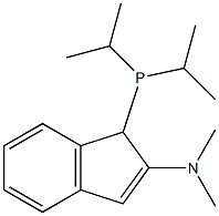 1-Di-i-propylphosphino-2-(N,N-dimethylamino)-1H-indene,99% Struktur