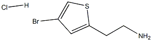 2-(2-AMINOETHYL)-4-BROMOTHIOPHENEHCL Struktur