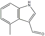 3-FORMYL-4-METHYLINDOLE Struktur