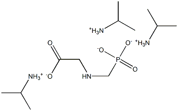 GLYPHOSATEISOPROPYLAMINESALT41% Struktur