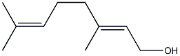 TETRAHYDROGENGERANIOL Struktur