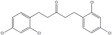 2,4-Dichlorophenylethylketone Struktur