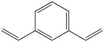 m-Divinylbenzene. Struktur