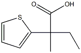 2-Methyl-2-thien-2-ylbutanoic acid Struktur