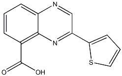 3-(Thien-2-yl)quinoxaline-5-carboxylic acid Struktur