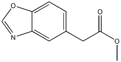 Methyl (1,3-benzoxazol-5-yl)acetate Struktur