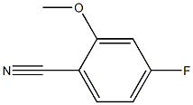 2-METHOXY-4-FLUOROBENZONITRILE Struktur