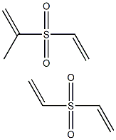 BI(VINYLSULFONE)METHANE Struktur