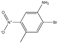 2-bromo-5-nitro-p-toluidine Struktur