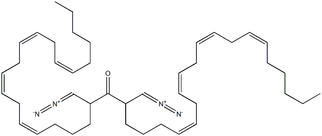 diazomethylarachidonyl ketone Struktur