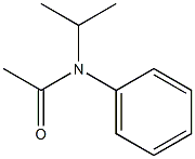 N-isopropylacetanilide Struktur