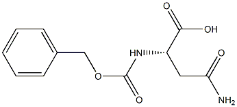 benzyloxycarbonyl-asparagine Struktur