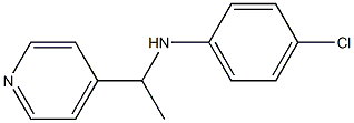 2-(4-chlorophenyl)amino-2-(4-pyridyl)ethane Struktur