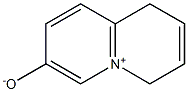 1H,4H-quinolizinium-7-olate Struktur