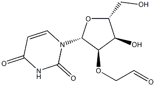 2'-O-(2-oxoethyl)uridine Struktur