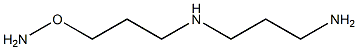 1-aminooxy-3-N-(3-aminopropyl)aminopropane Struktur