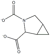 3,4-methanopyrrolidine dicarboxylate Struktur