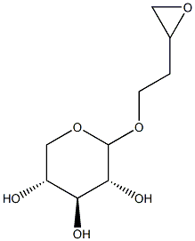 3,4-epoxybutylxyloside Struktur