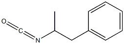 1-methyl-2-phenylethyl isocyanate Struktur