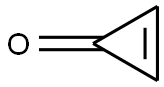 cyclopropenone Struktur