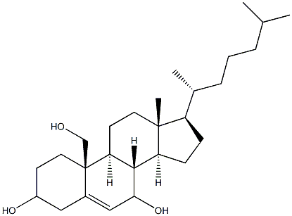 cholest-5-en-3,7,19-triol Struktur