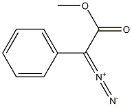 methyl phenyldiazoacetate Struktur